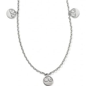 BRIGHTON London Groove Disc Long Necklace